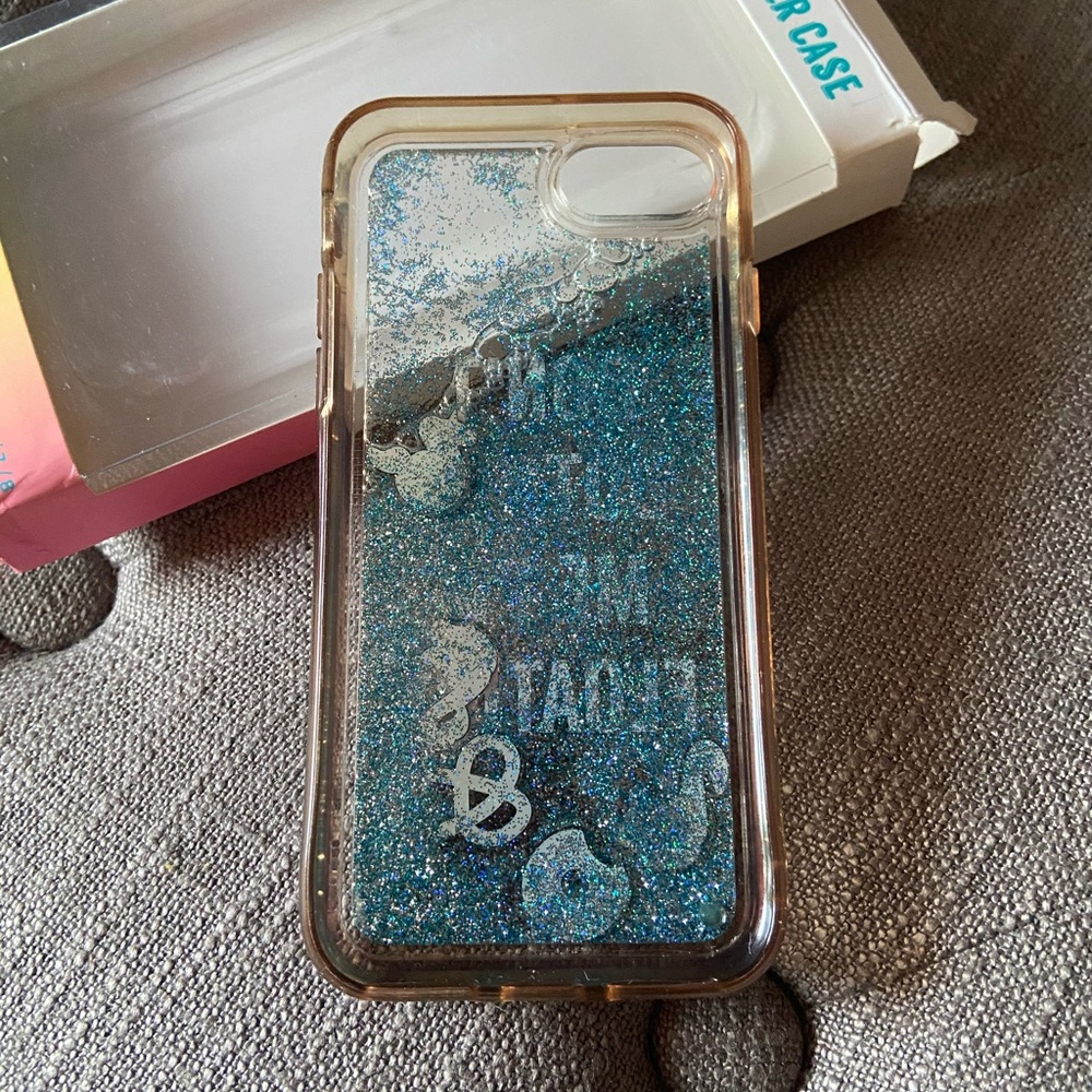 iPhone Floating Glitter Case - Picture 10 of 12